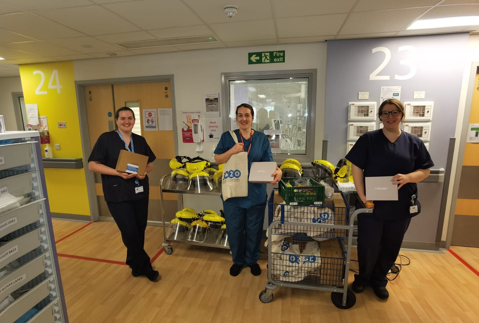 Photograph from Manchester University NHS Foundation Trust