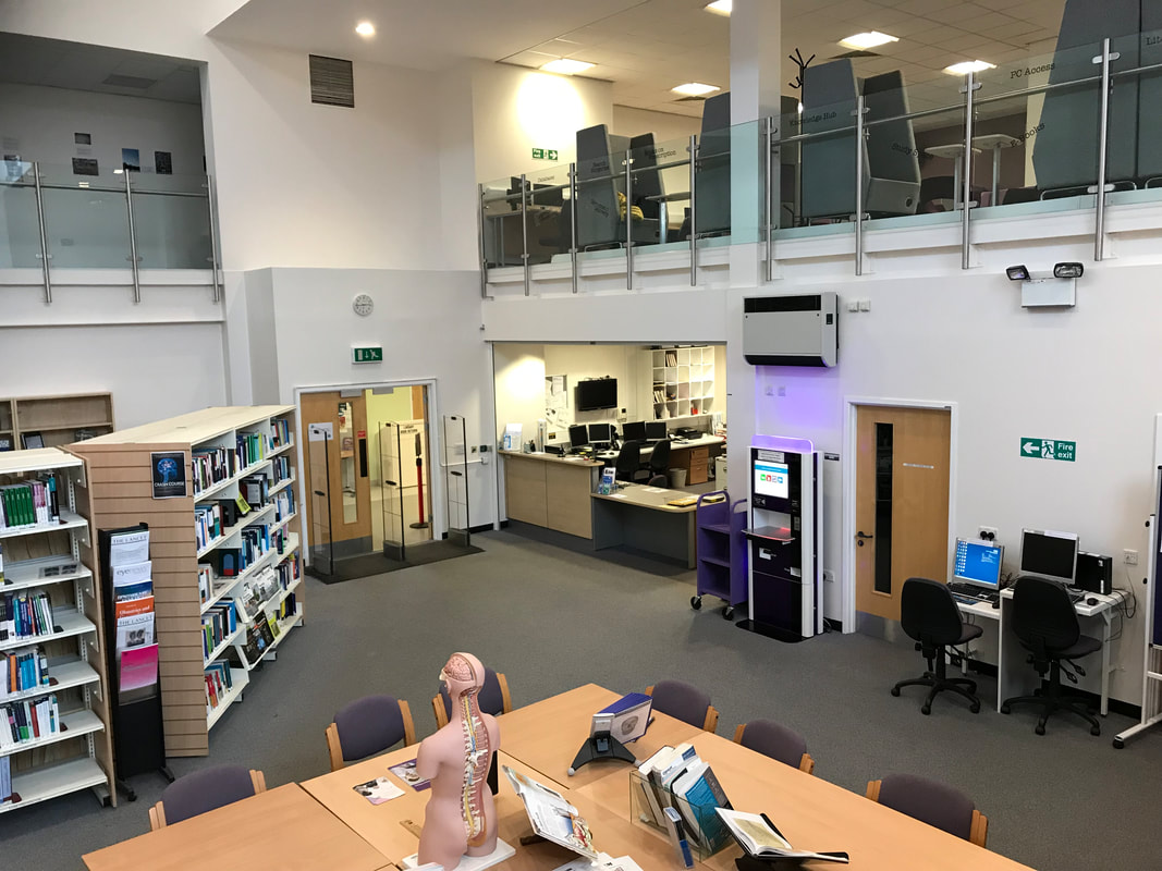 Trust Library at the Oxford Road Campus