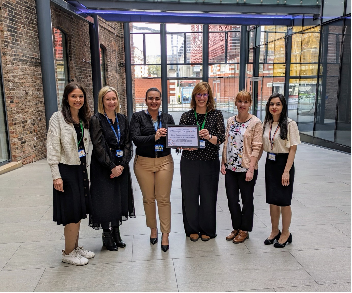 Photograph from Manchester University NHS Foundation Trust