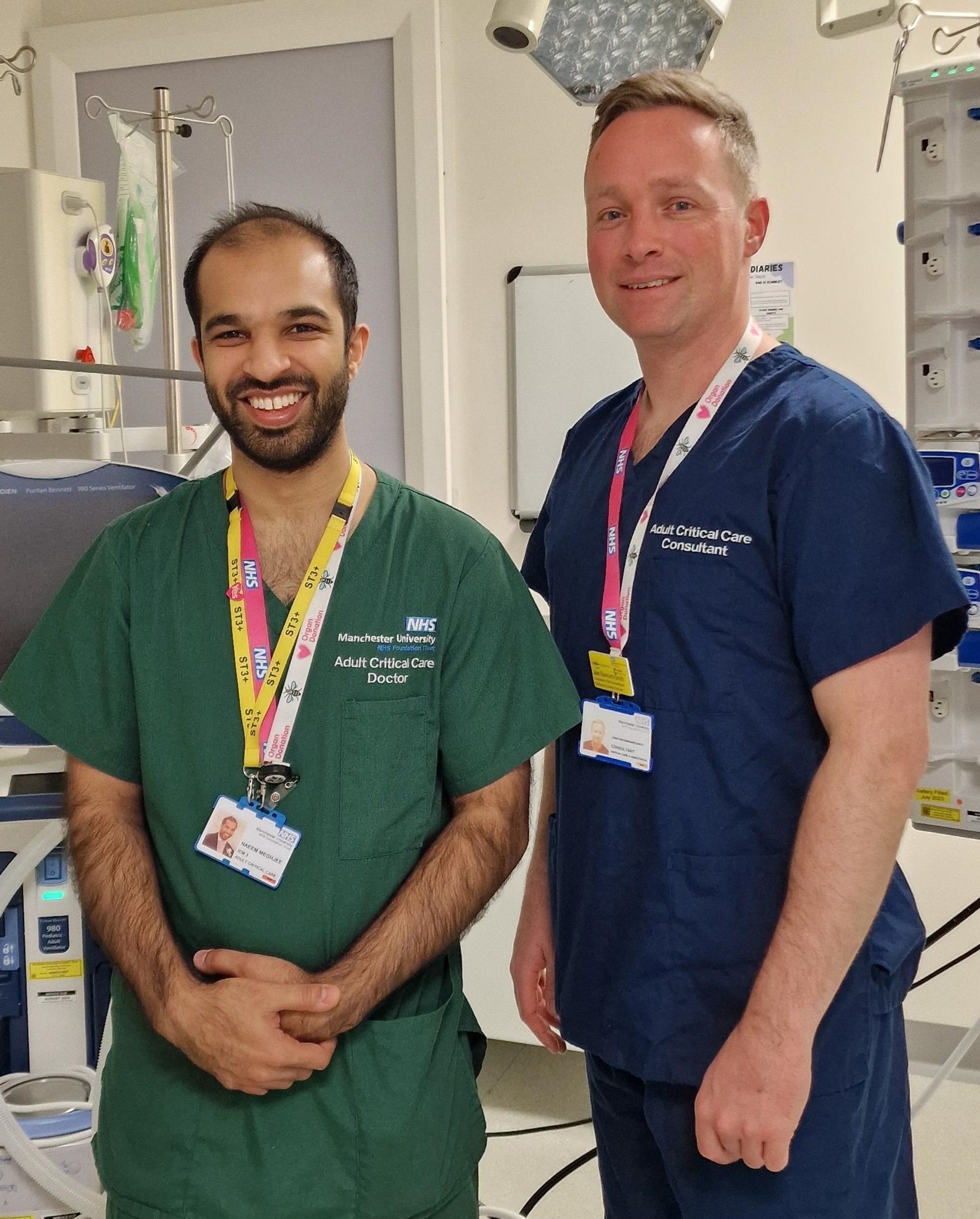 Photograph from Manchester University NHS Foundation Trust