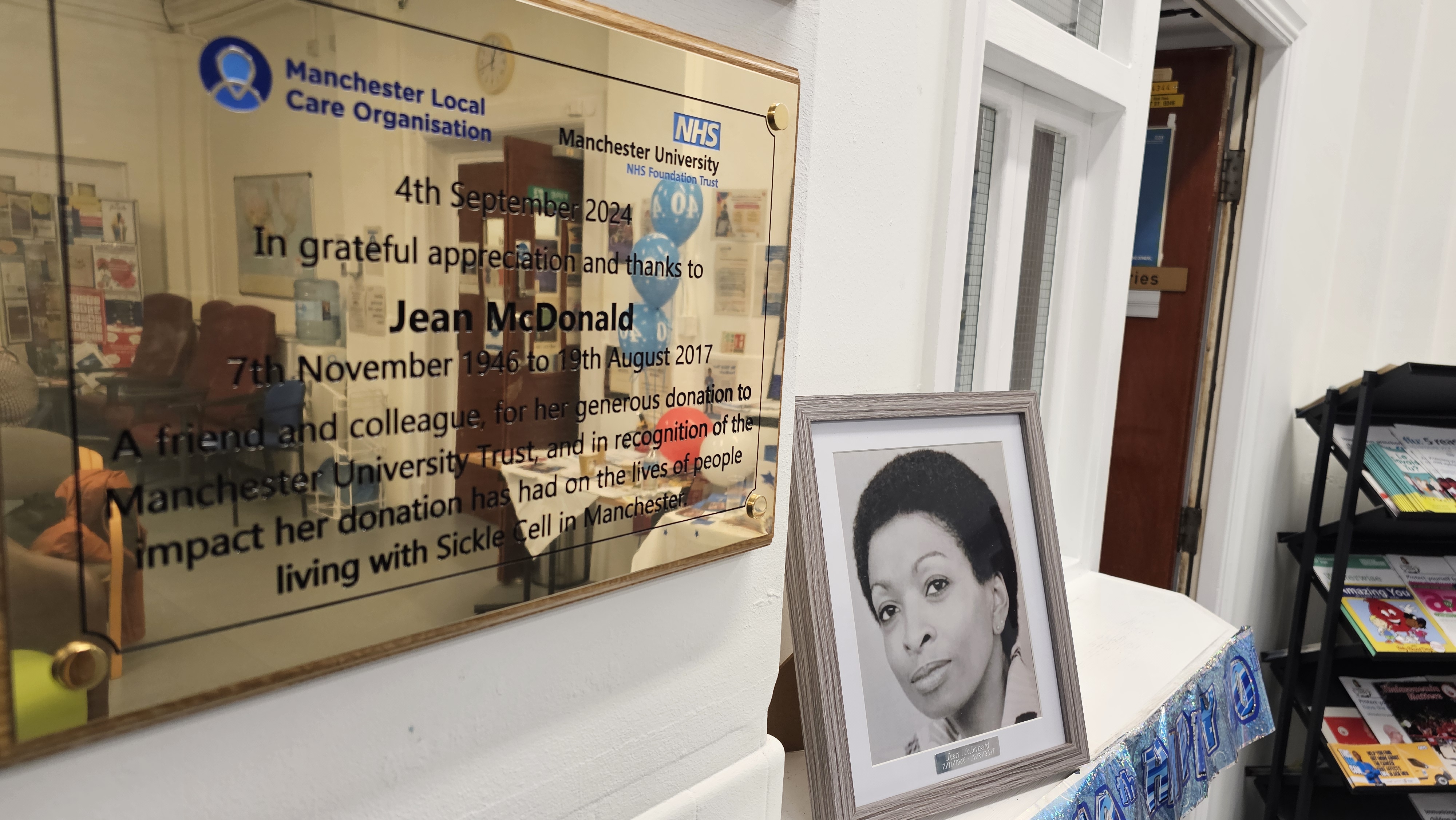 Photograph from Manchester University NHS Foundation Trust