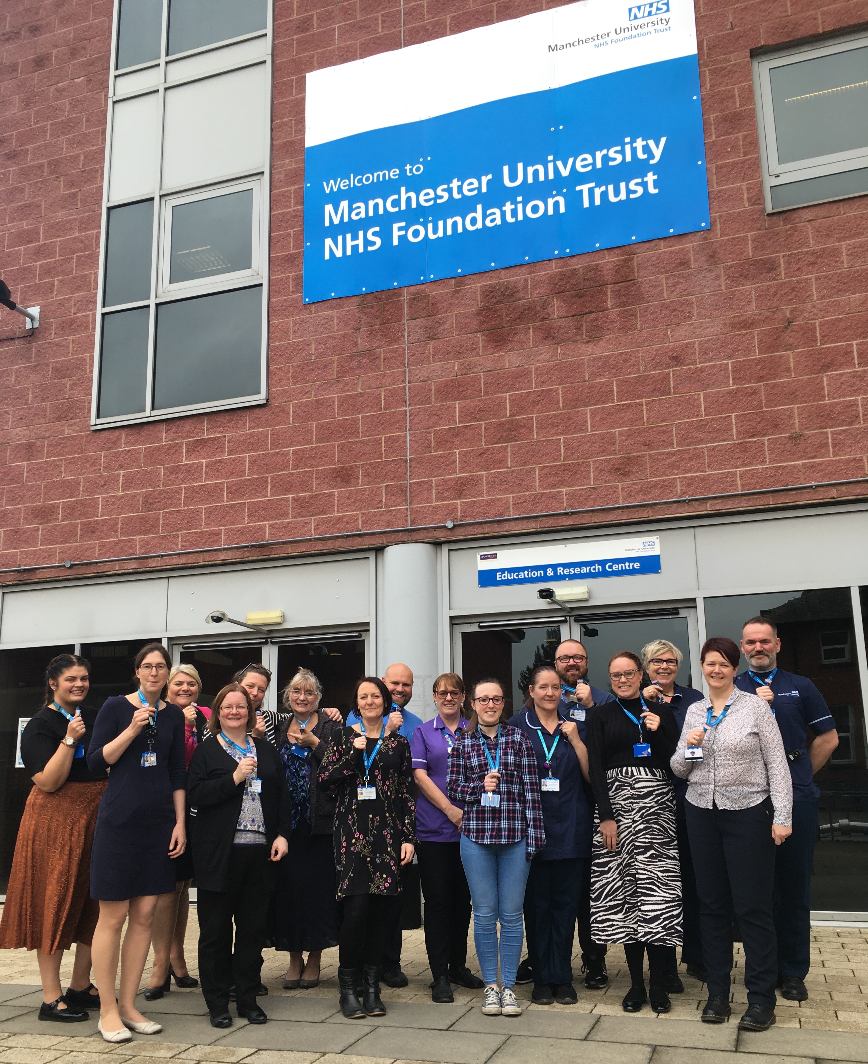 Photograph from Manchester University NHS Foundation Trust