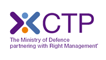 Supporting the armed forces logo