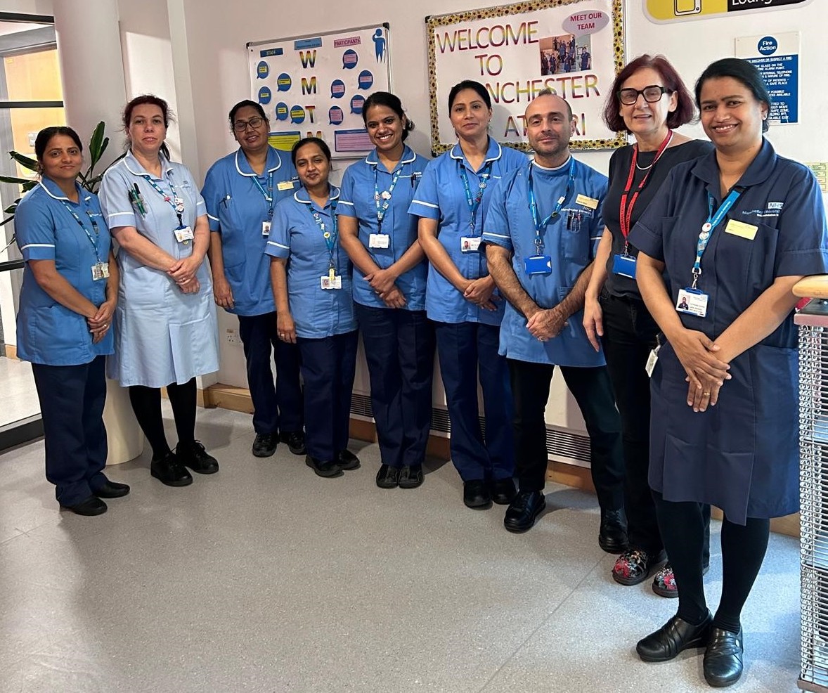 Photograph from Manchester University NHS Foundation Trust